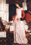 Morris, William Queen Guenevere oil painting